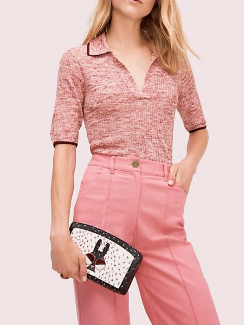 Kate Spade Spademals money bunny eastwest crossbody